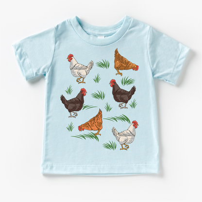 Cute Retro Chicken Farm Shirt - Chicken Tee