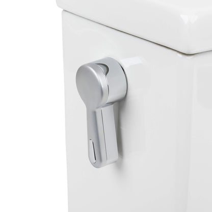 Fine Fixtures MTTB20W Two-Piece Toilet – ADA Dual Flush Skirted White