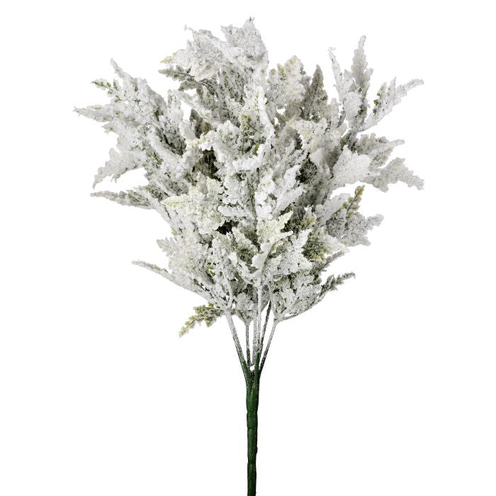19" FROSTED SNOWY CEDAR BUSH