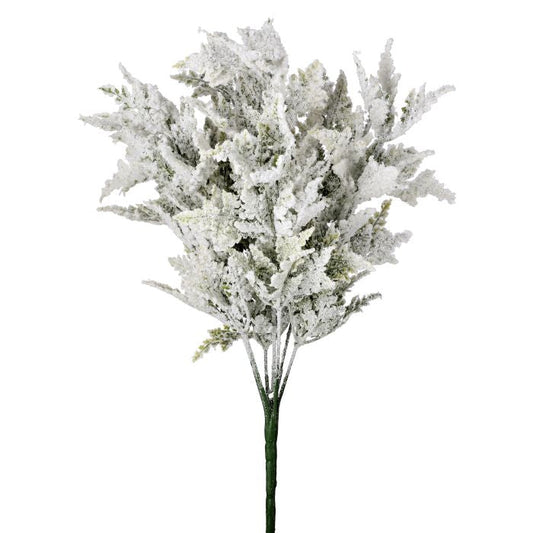 19" FROSTED SNOWY CEDAR BUSH