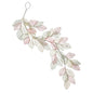 48" SHEER LEAF GARLAND GREEN BLUSH