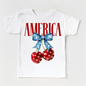 America Cherry July 4th Shirt - Independence Day Tee