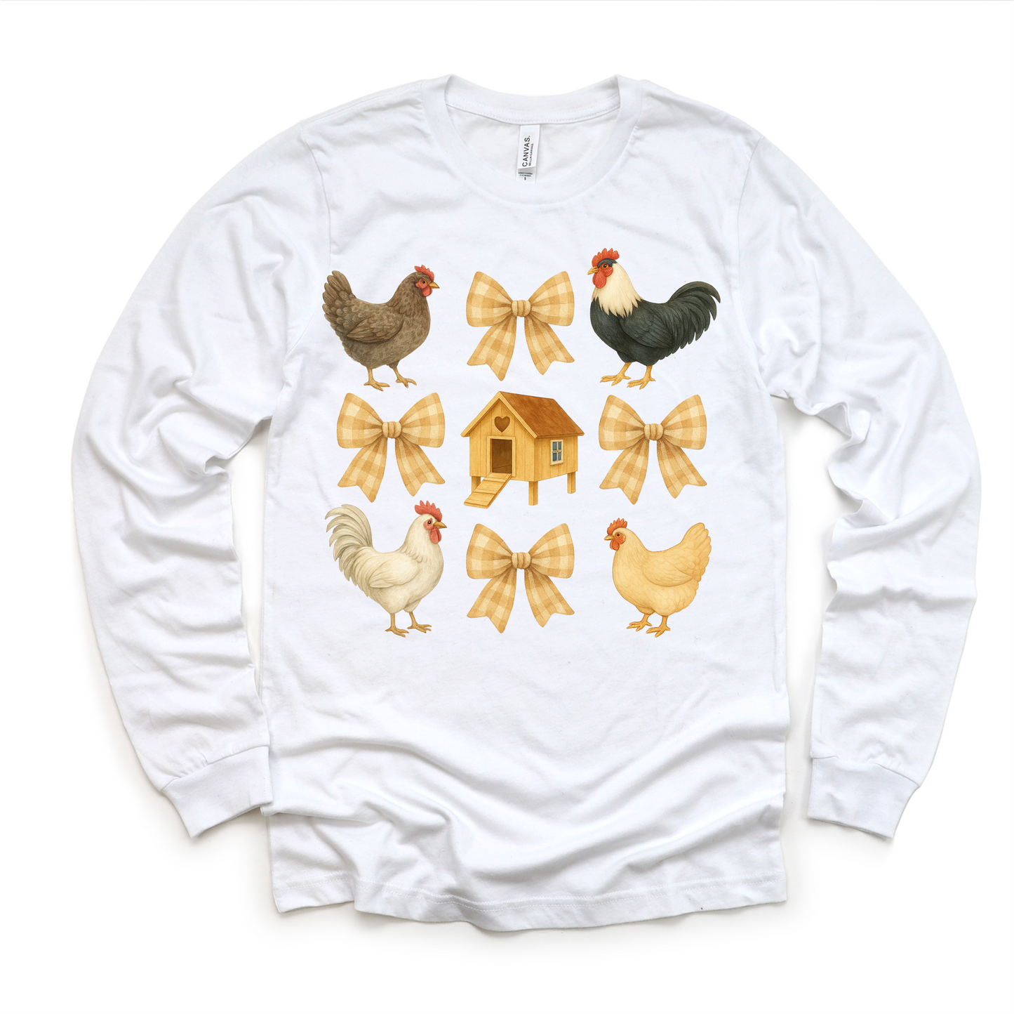 Chicken Coop Farm Shirt - Cute Chicken Tee