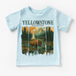 Yellowstone Natural Park Shirt - Adventure Buffalo Tee