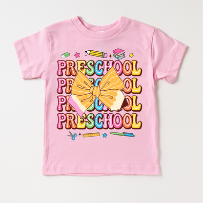 Preschool School Shirt - 1st Day Of School Tee