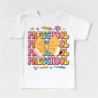Preschool School Shirt - 1st Day Of School Tee