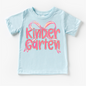 Girls Kindergarten Bow Back To School Shirt - First Day Of School Tee