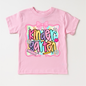 Girls Kindergarten School Shirt - Back To School Tee