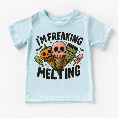 I'm Freaking Melting Ice-cream Halloween Shirt - Halloween Tee