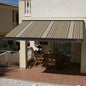 Multiple Awnings Brasilia Slim Premium Full Cassette Electric Retractable Sun Shade Awning With Black Frame (SAK42536)