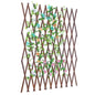 Outdoor 59-inch Tall Extendable Wood Lattice Garden Trellis