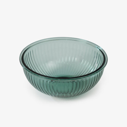 Borosilicate Glass Mixing Bowl Set - Diamond Blue