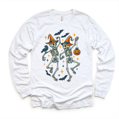 Dancing Skeletons Shirt - Halloween Tee MZ16