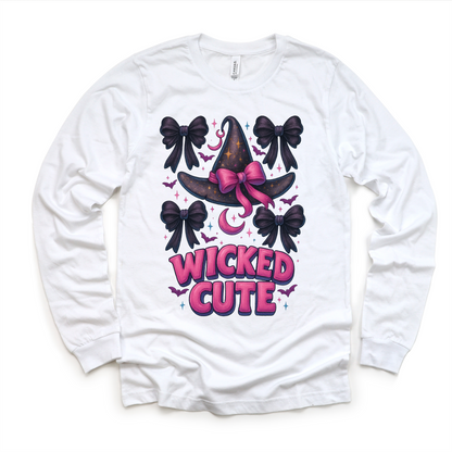 Wicked Cute Witch Shirt - Halloween Tee MZ17