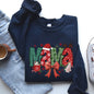 Mama, Christmas Fun, Reindeer, Hot Chocolate, Cake Sweatshirt