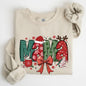 Mama, Christmas Fun, Reindeer, Hot Chocolate, Cake Sweatshirt