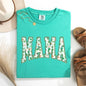 Mama, Colorful Shamrocks, St Patrick's Day, Shamrock, Clover, Lucky, Leprechaun Tshirt Comfort Colors T-Shirt