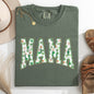 Mama, Colorful Shamrocks, St Patrick's Day, Shamrock, Clover, Lucky, Leprechaun Tshirt Comfort Colors T-Shirt