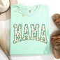 Mama, Colorful Shamrocks, St Patrick's Day, Shamrock, Clover, Lucky, Leprechaun Tshirt Comfort Colors T-Shirt
