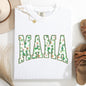 Mama, Colorful Shamrocks, St Patrick's Day, Shamrock, Clover, Lucky, Leprechaun Tshirt Comfort Colors T-Shirt