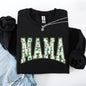 Mama, Colorful Shamrocks, St Patrick's Day, Shamrock, Clover, Lucky, Leprechaun Sweatshirt