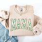 Mama, Colorful Shamrocks, St Patrick's Day, Shamrock, Clover, Lucky, Leprechaun Sweatshirt