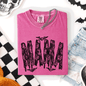 Mama, Faux Lace, Halloween, Coquette, Cute, Comfort Colors T-Shirt