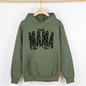 Mama, Faux Lace, Halloween, Coquette, Cute, Graphic Hoodie, Hooded Sweatshirt