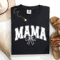 Mama, Green Bow, St Patrick's Day, Shamrock, Clover, Lucky, Leprechaun Tshirt Comfort Colors T-Shirt