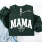 Mama, Green Bow, St Patrick's Day, Shamrock, Clover, Lucky, Leprechaun Sweatshirt