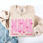 Mama, Love, Valentine's Day, Hearts, Stripes Sweatshirt