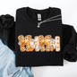 Mama, Pumpkin Pattern, Halloween, Autumn, Fall Sweatshirt