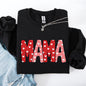 Mama, Valentine's Day, Hearts, Cute Sweatshirt