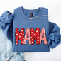 Mama, Valentine's Day, Hearts, Cute Sweatshirt