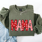 Mama, Valentine's Day, Hearts, Cute Sweatshirt