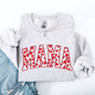 Mama, Valentine's Day, Hearts, Love Sweatshirt