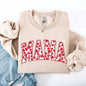 Mama, Valentine's Day, Hearts, Love Sweatshirt