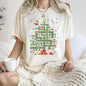 Mario Christmas, Retro, Classic, Video Game, Super, Comfort Colors, Tshirt