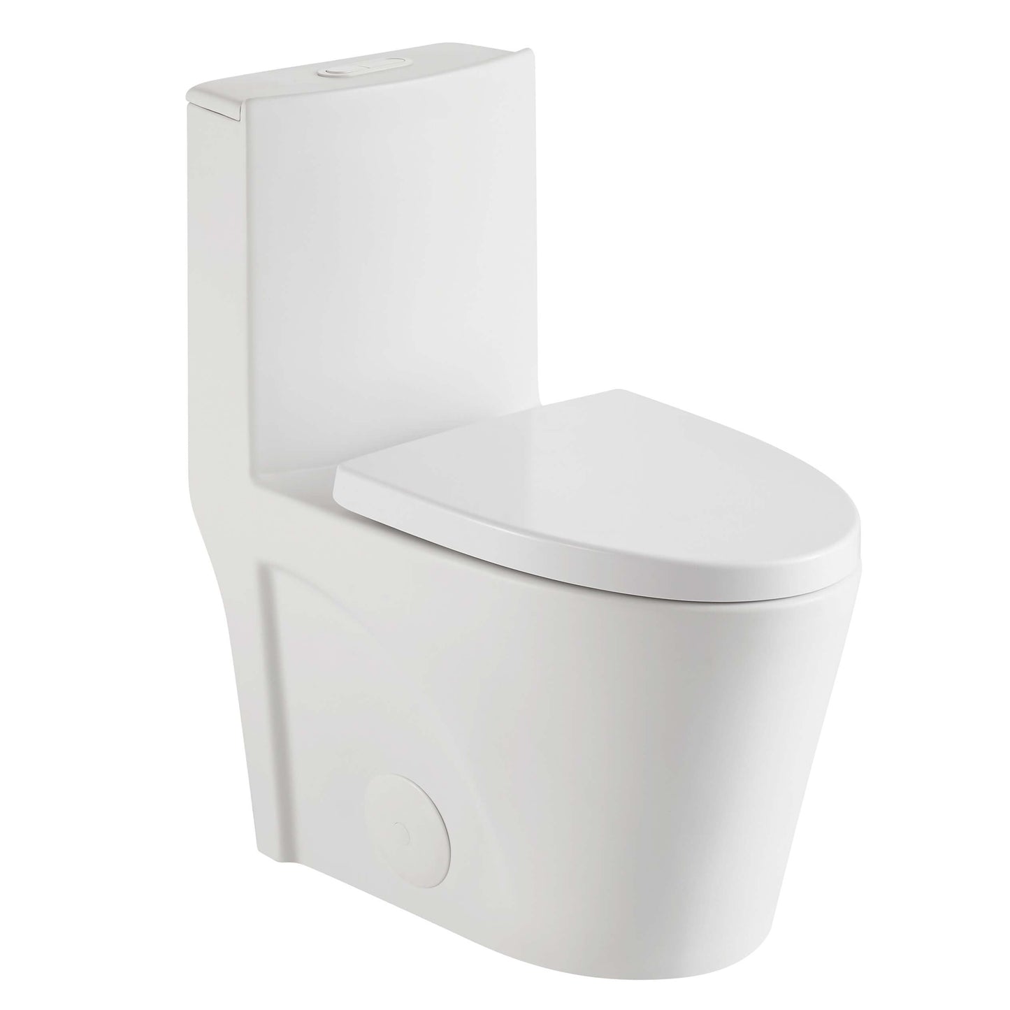 Fine Fixtures MOTB7 Dual Flush One-Piece Toilet – Glossy Biscuit | GS Design Center NJ
