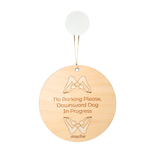 Self Care Sign | Downdog Medallion