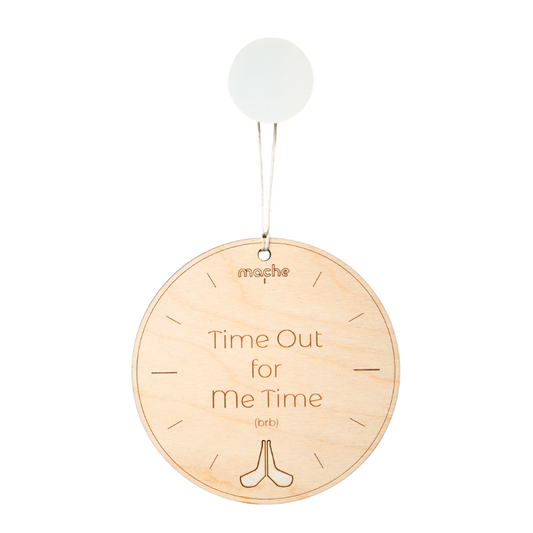 Self Care Sign | Me Time Medallion