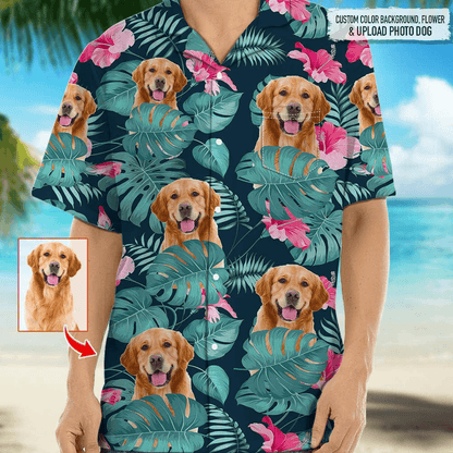Custom Photo Summer Time - Personalized Custom Unisex Tropical Hawaiian Aloha Beach Shirt - Funny, Loving Family Summer Vacay Vacation Gift, Birthday Gifts For Men, Women, Kids