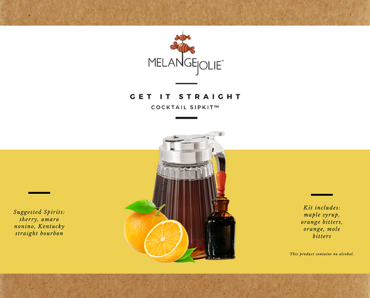 Mélange Jolie Get It Straight Cocktail SipKit™ | Cocktail Mix | Under $100 | Kitchen + Metal