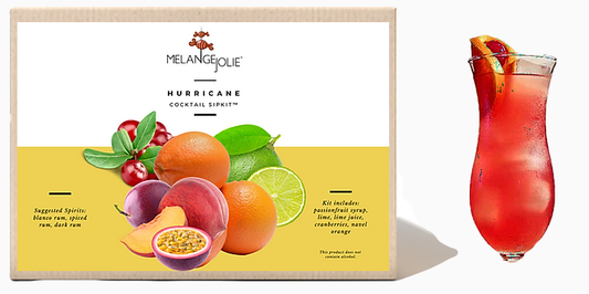 Mélange Jolie Hurricane Cocktail SipKit™ (Case of Six) | Cocktail Mix | Under $100 | Kitchen + Metal