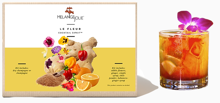Mélange Jolie Le Fleur Cocktail SipKit™ | Cocktail Mix | Under $100 | Kitchen + Metal