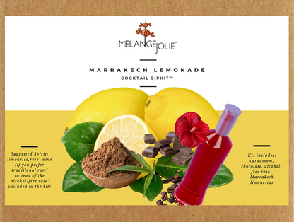 Mélange Jolie Marrakesh Lemonade Cocktail SipKit™ (Case of Six) | Cocktail Mix | Under $100 | Kitchen + Metal