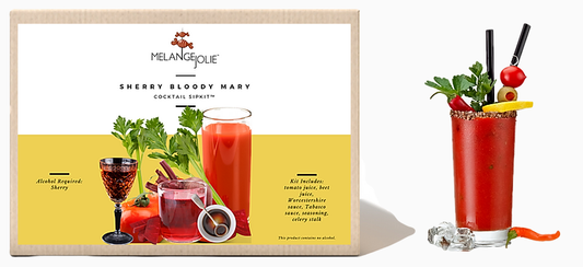 Mélange Jolie Sherry Bloody Mary Cocktail SipKit™ | Cocktail Mix | Under $100 | Kitchen + Metal
