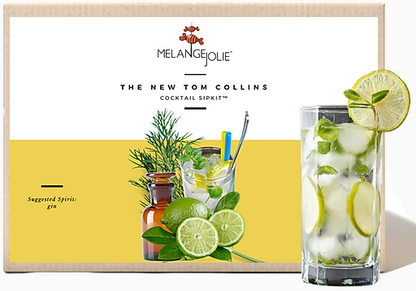 Mélange Jolie The New Tom Collins Cocktail SipKit™ (Case of Six) | Cocktail Mix | Under $100 | Kitchen + Metal