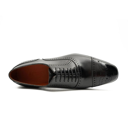 Men's Goodyear Welted Brogue Oxford Shoes
