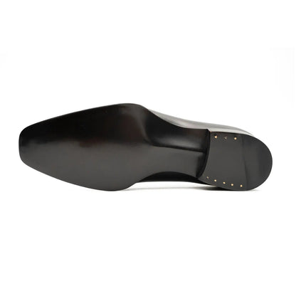 Men's Goodyear Welted Italian Calfskin Dress Shoes Black